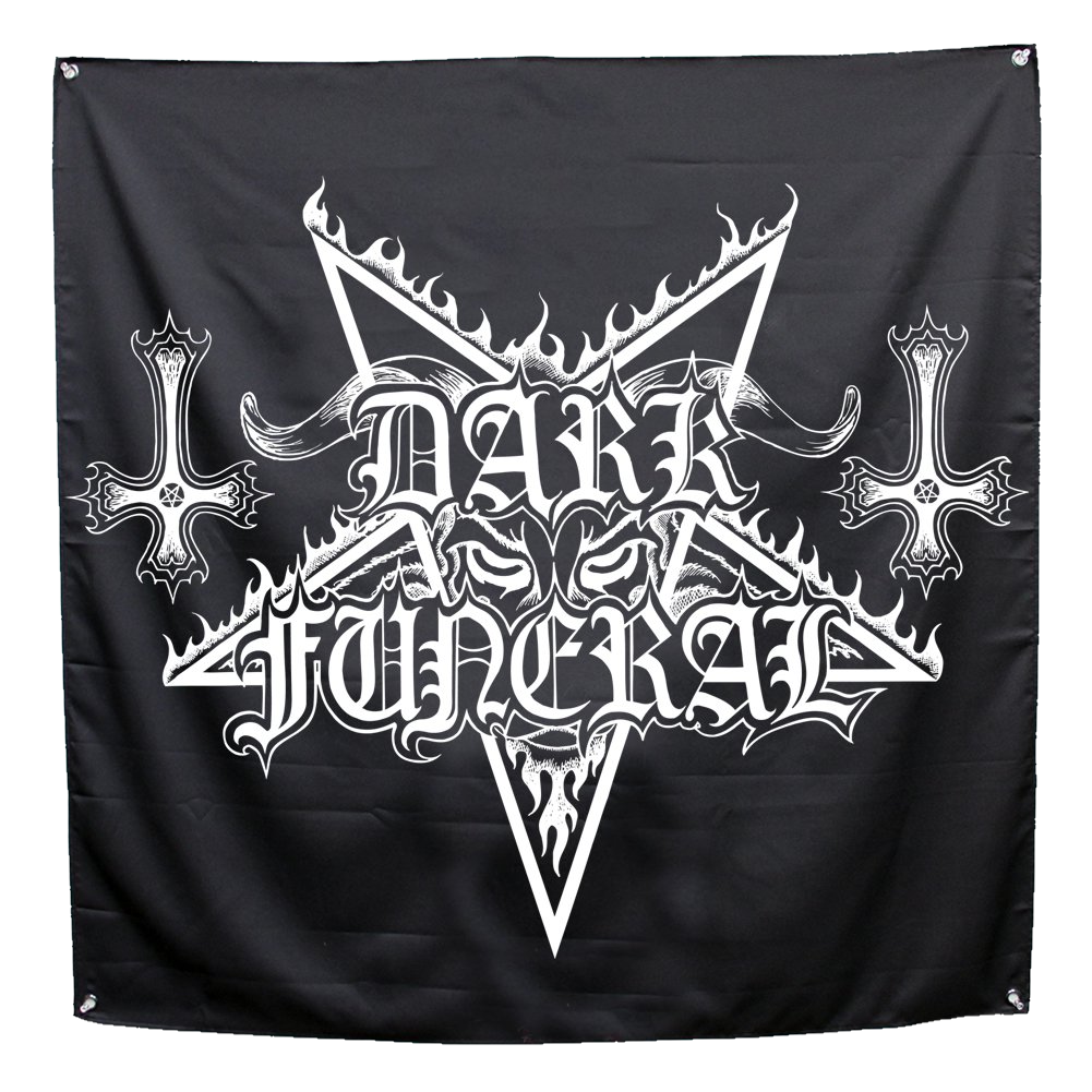 Logo Wall Flag (Black)