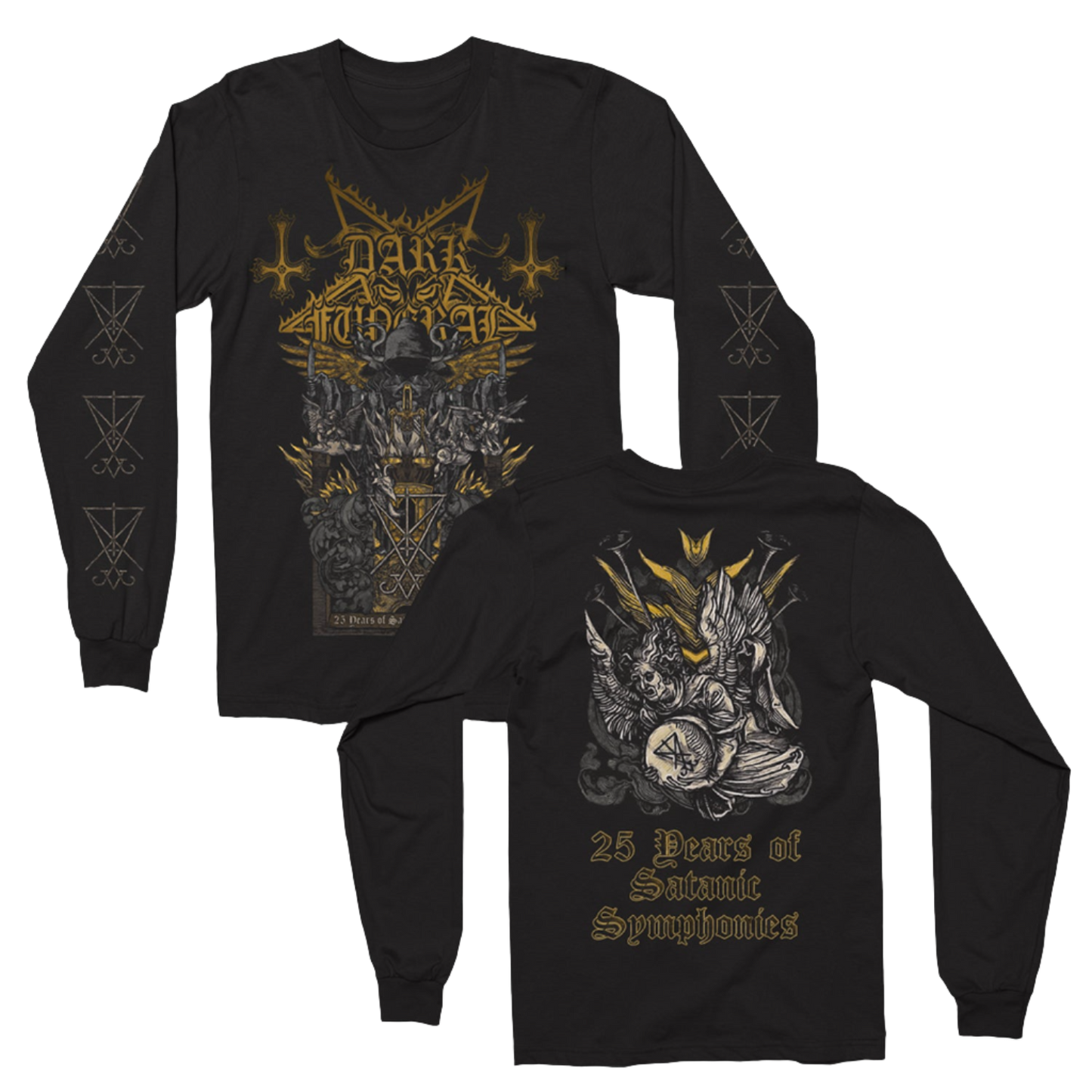 25 Years of Satanic Symphonies Long Sleeve (Black)