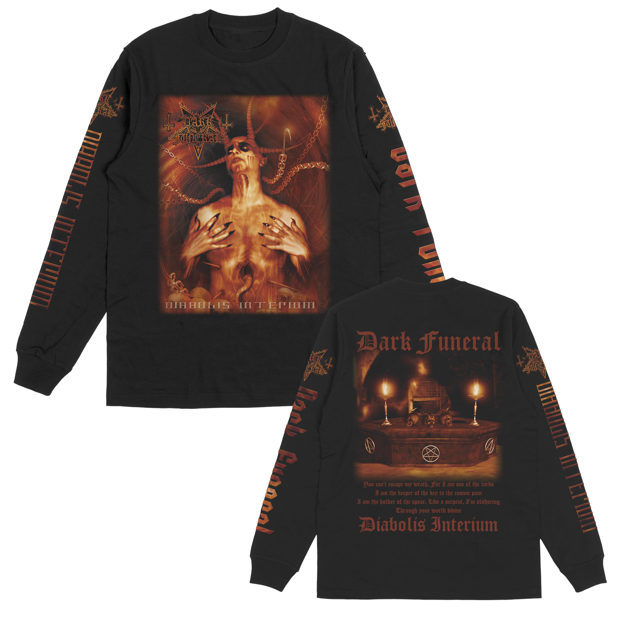 dark funeral MPI帯付き Dark Funeral - The Secrets Of The Black Arts - Backpatch – Pull
