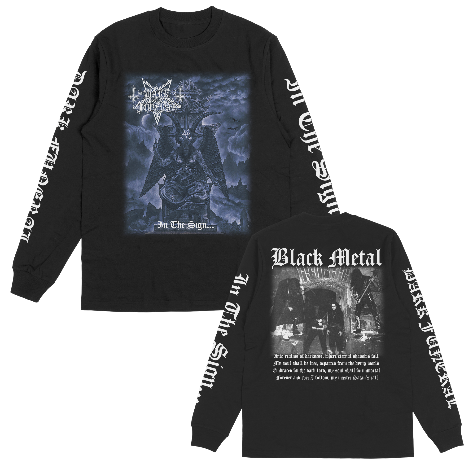 In the Sign Long Sleeve (Black) – Dark Funeral