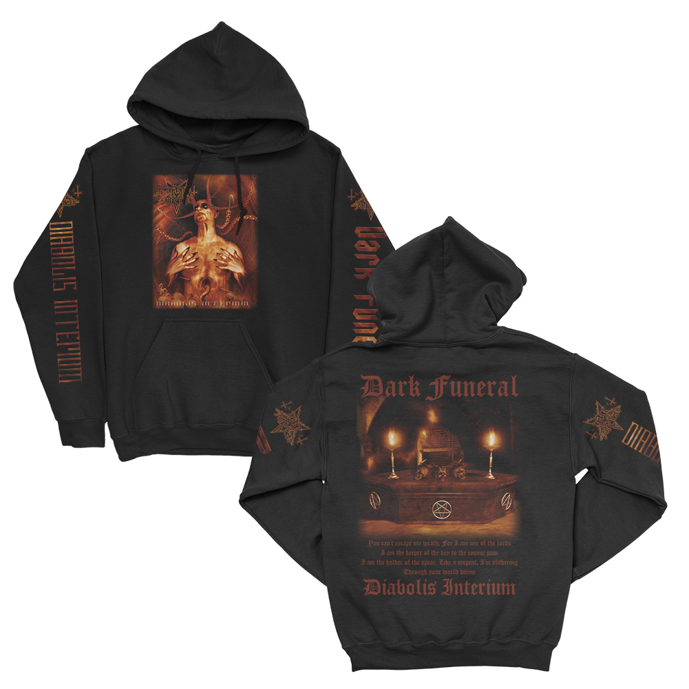 Diabolis Interium Pullover Hoodie (Black)