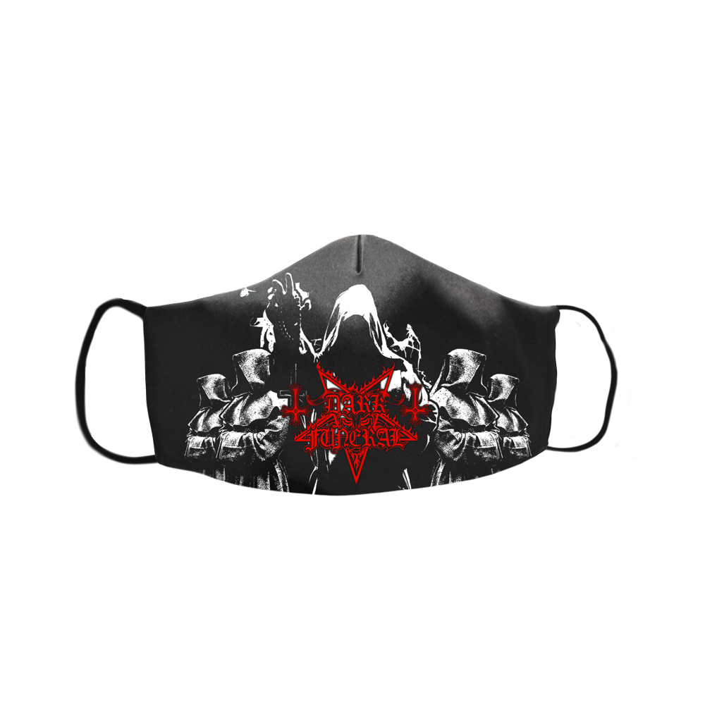 Cloak Crosses Face Mask (Black)