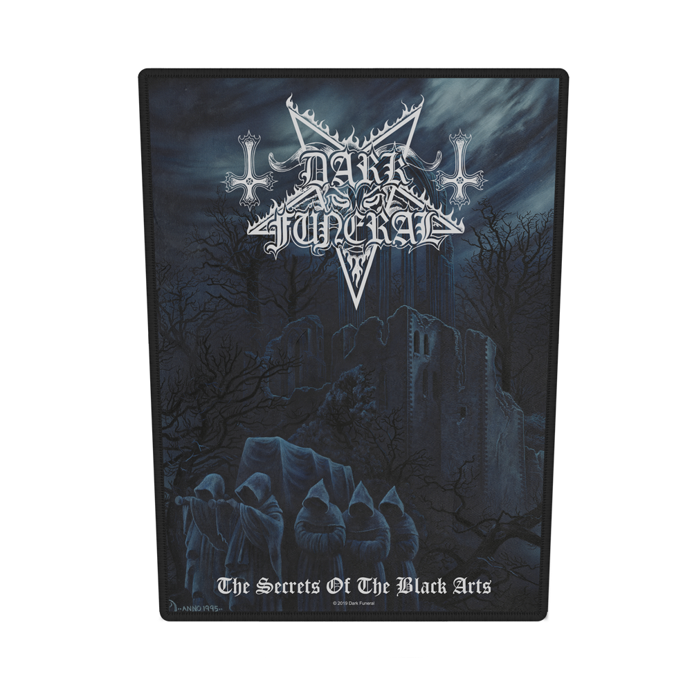 Secrets Of The Black Arts Back Patch