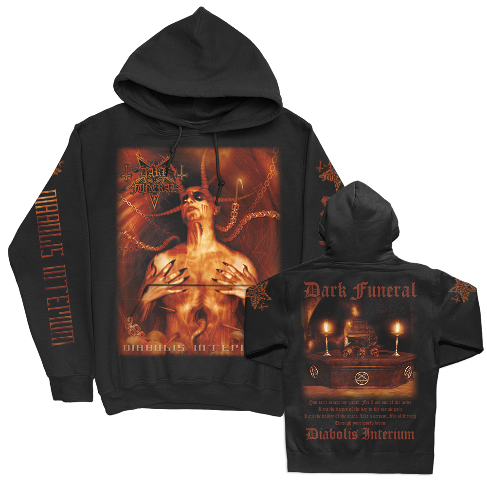 Diabolis Interium Pullover Hoodie (Black)
