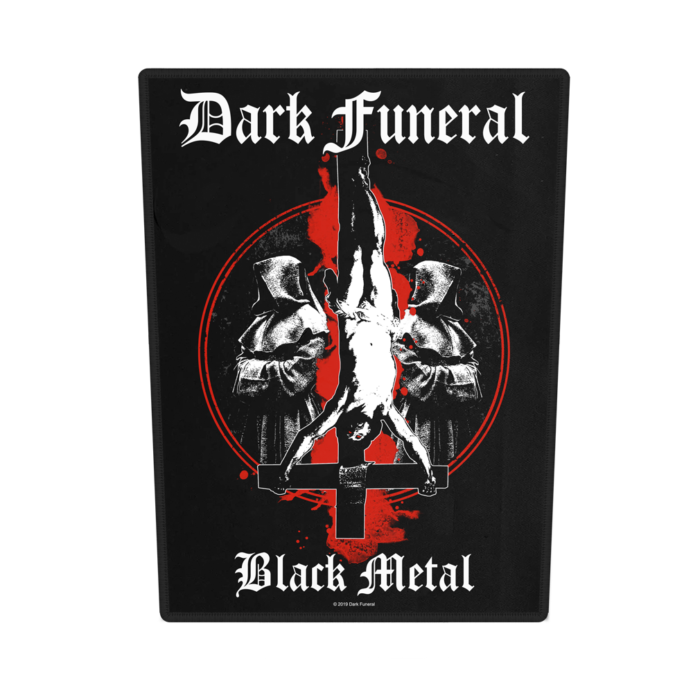 Cloak Crosses Back Patch (Black)