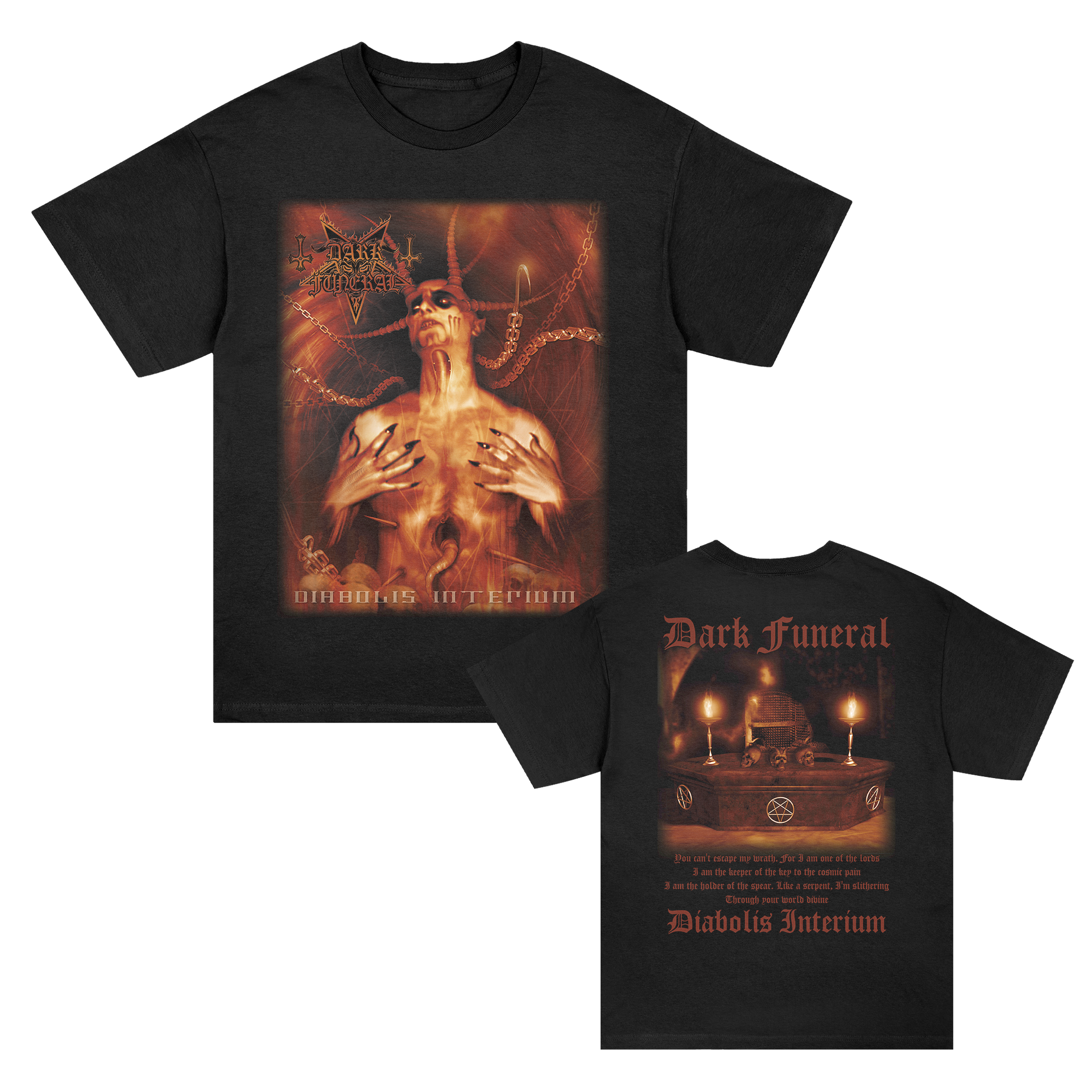 dark funeral MPI帯付き Diabolis Interium T-Shirt (Black) – Dark Funeral