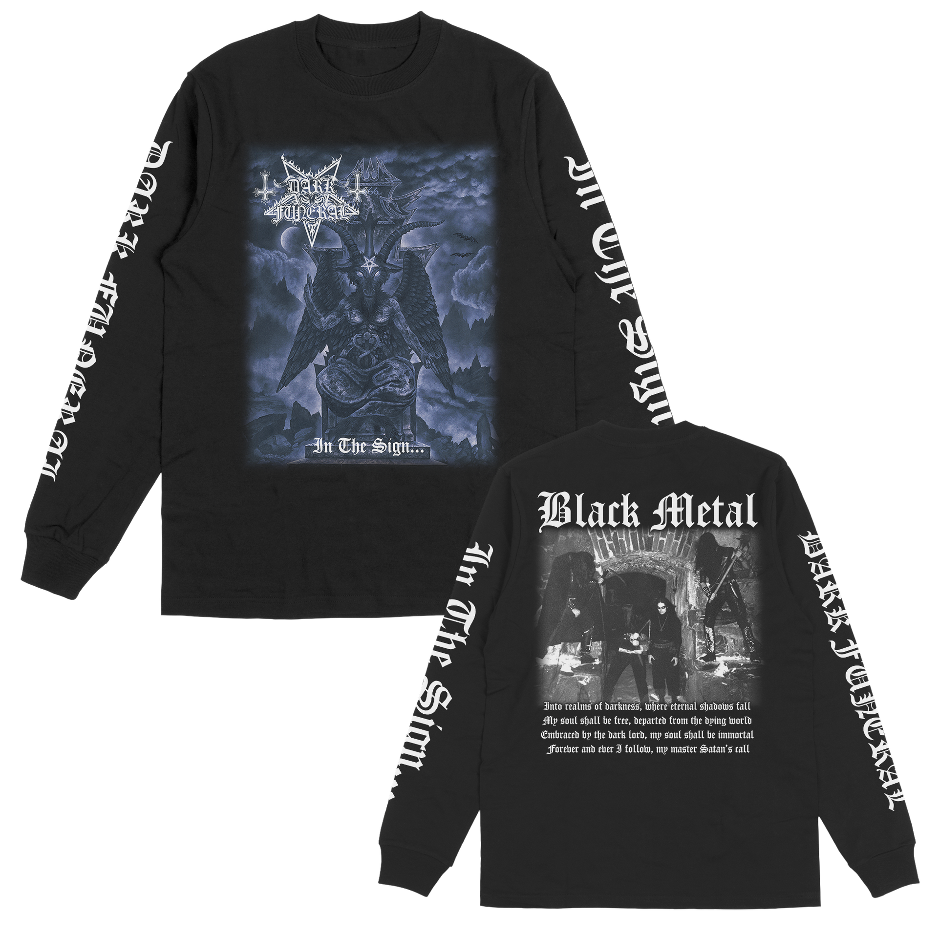 In the Sign Long Sleeve (Black) – Dark Funeral
