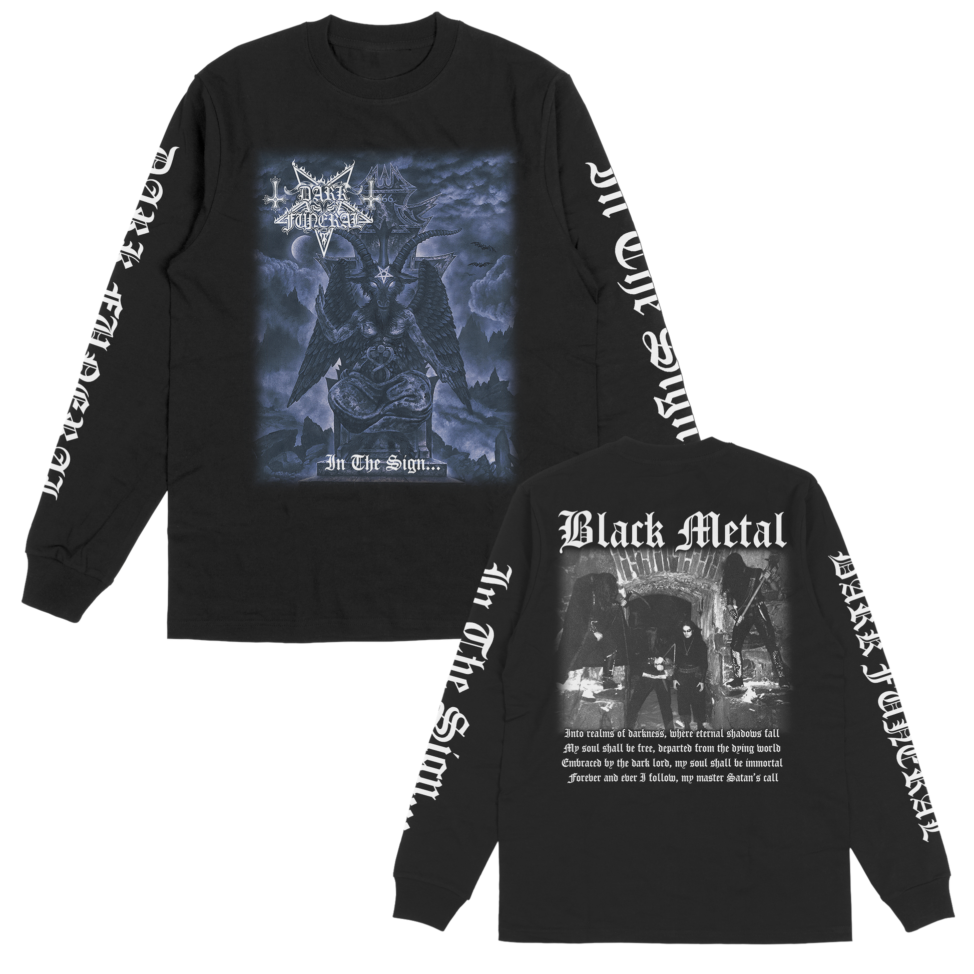 In the Sign Long Sleeve (Black) – Dark Funeral